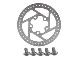 Rotores de Freio a Disco de Bicicleta de Aço Inoxidável HILILAND 110 Mm com 5 Parafusos para Scooter Elétrica M365