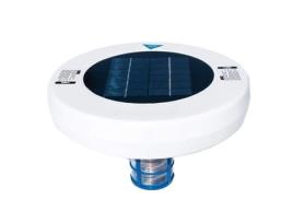Ionizador de Piscina Solar Ionizador de Piscina Que Mata Algas para Banheiras de Hidromassagem Ao Ar Livre SODIAL