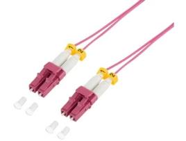 Cabo Patch de Fibra Óptica Logilink 2X Lc Duplex Om4 Fino 3 0 M LOGILINK PROFESSIONAL