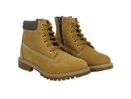 Sapatos de Criança GRUNLAND Scarponcino In Nabuk Ocra nobuk Amarelo (31)