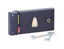 Bloqueio Deadbolt 1-2Turn Horizontal 140X85 Esquerdo Preto Epóxi C6 000121 THIRARD