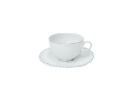 Conjunto de Chá COSTA NOVA Pearl Branco 25cl
