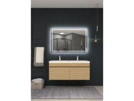 Espelhos com Luz Led Luz Frontal Fria Sensor Anti-Embaciamento 70 X 80 Cm MICE COLLECTION