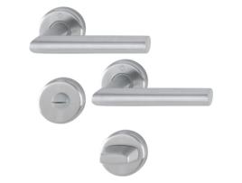 Ferragem para Porta HOPPE Utrech Aço Inoxidável Alavanca de Travamento 3940701