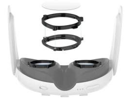 Lentes Magnéticas Dioptrie -2.0 para Meta Quest 3 VORTEX VR