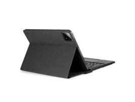 Capa de Couro para Teclado Bluetooth com Touchpad para Xiaomi Pad 6S Pro -Preto ZRUXE