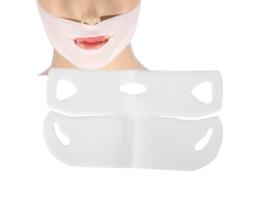 QIILU Máscara Hidratante Máscara Facial em Forma de V Apertando O Rosto Lifting Emagrecimento Máscara Hidratante para a Pele