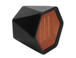 ESTINK Mini Aquecedor de Mesa Mini Pequeno Aquecedor Elétrico Portátil Material de Escritório Doméstico Preto 600W Plugue Da Ue