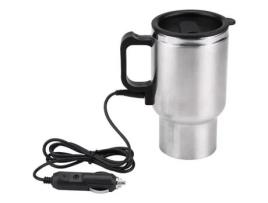 Chaleira Elétrica de Viagem Copo de Aço Inoxidável de 450Ml Aquecimento com Isqueiro de Carro Ebulição Rápida Pequena N649 CHICHENG