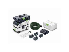 Aspirador Sem Fio Ctmc Midi I-Plus Cleantec FESTOOL 577672 1600 W Bolsa Branco