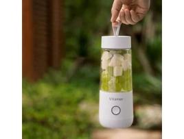 Copo Espremedor Usb Misturador Smoothie Maker Suco Misturador de Frutas Copo para Cozinha Casa Branco Footful HOMYL