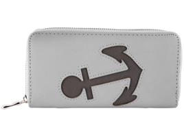 Carteira Fólio de Mulher MESTRE ARTESÃO Pele Sintética Azul