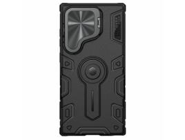 Estojo Armadura Camshield para Samsung Galaxy S24 Ultra NILLKIN Preto