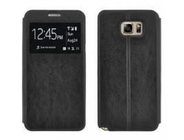 Capa Fólio para Samsung Galaxy Note 4-OK Preto