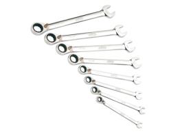 Conjunto de 8 Chaves Combinadas com Catraca de 12 Pontas de 8 a 19Mm SAM OUTILLAGE 50-C-J8