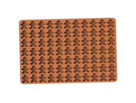 Molde de Biscoito de Natal com 72 Cavidades Moldes de Fondant de Silicone para Diy DIERCOSY