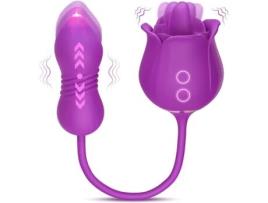 Vibrador ZRUXE Vb-033 4In1 Adult Sex Toys-Roxo