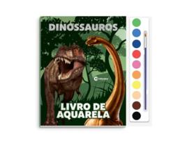 Livro Aquarela Pop - Dinossauros de Culturama (Português)