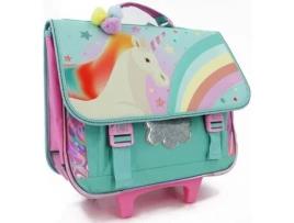 Bolsa Unissexo LICORNE Unicórnio Rodas Carrinho Multicor