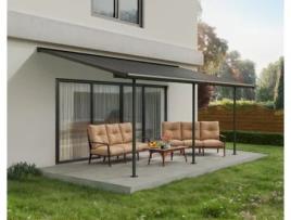 Pérgola CANOPIA BY PALRAM Capri (Cinzento - 619X295 cm)