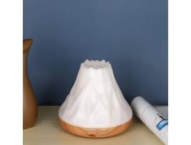 Máquina de Aromaterapia Neve Montanha Cor de Madeira Clara TRUMSHOP