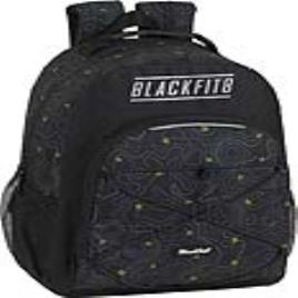 Mochila Escolar BlackFit8 Topography Preto Verde