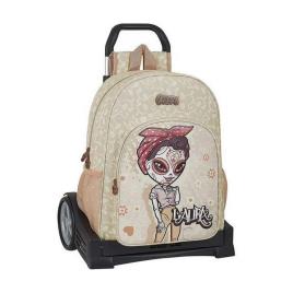 Mochila Escolar com Rodas Evolution Catrinas Laura