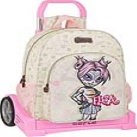 Mochila Escolar com Rodas Evolution  Elsa