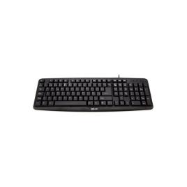 Teclado iggual CK-BASIC-105T QWERTY USB Preto