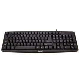 Teclado  CK-BASIC-105T QWERTY USB Preto