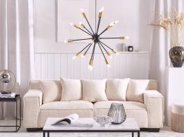 Candeeiro de teto preto MAGUSE