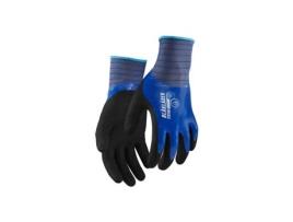 Luvas Unissexo BLAKLADER Trabalho Impermeáveis Revestidas Azul (Tamanho 9)