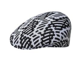 Boina Unissexo KANGOL Falling Scales Branco (M)