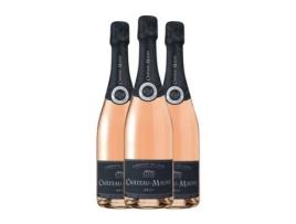 Espumante rosé CHÂTEAU DE MAUNY Rose Brut Crémant de Loire (0.75 L - 3 Unidades)
