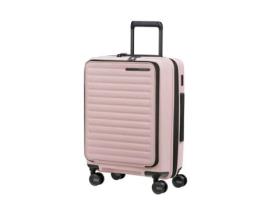 Mala de Cabine Exp. Acesso Frontal SAMSONITE Restackd 55Cm 4 Rodas Rosa