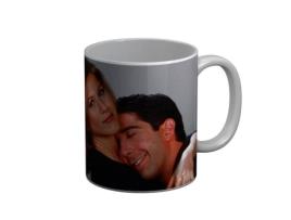 Caneca de Cerâmica Friends Jennifer Aniston David Schimmer Foto Fofa FABULOUS BIJOUX