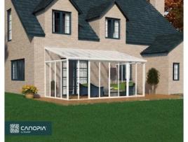 Pérgola CANOPIA BY PALRAM San Remo (Branco - 556X294 cm)