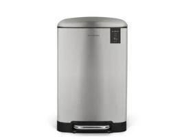 Caixote do lixo de cozinha 20L prateado LES COLLECTORS N°512