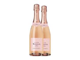 Espumante rosé WIENINGER Katharina Schaumwein Cuvée Rosé Sekt Reserva (0.75 L - 2 Unidades)