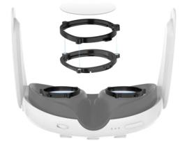Lente Magnética Dioptrie +2.0 para Meta Quest 3 VORTEX VR