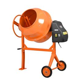 Betoneira Elétrica HECHT 180L - 850W (com Tambor Giratório - Cremalheira em Ferro Fundido e Rodas de Borracha)