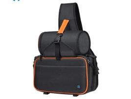 YUYSAN para Bolsa de Ombro Crossbody para Fotografia Bolsa para Câmera Slr Bolsa para Câmera Digital Bolsa de Armazenamento de Lente Pu5014B