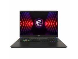 Laptop MSI 16' Intel core i7-14650HX 32 GB RAM 1 TB SSD NVIDIA GeForce RTX 4080 Qwerty espanhol