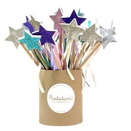 Ratatam Conjunto De Mini Varinhas Mágicas 20 Unidades