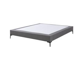Cama de casal lilla com estofo têxtil 204x180