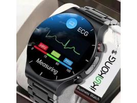 Relógio Inteligente Ecgppg Monitoramento de Pressão Arterial Frequência Cardíaca À Prova D'Água Fitness Tracker NICECEE