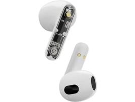 Auriculares Bluetooth True Wireless STREETZ T150 (Outlet Grade A - In Ear - Microfone - Branco)
