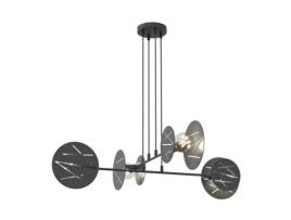 Candeeiro Suspenso Xotic Metal Preto 89X89X120 Cm EPIKASA