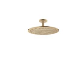 HANSGROHE Axor Showersolutions Chuveiro Suspenso 350 1 Jato Ligação Ao Teto Cor: Bronze Polido