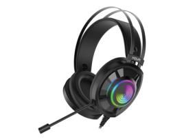 Auriculares Echo Alámbrico Diadema Llamadas NOUA Preto